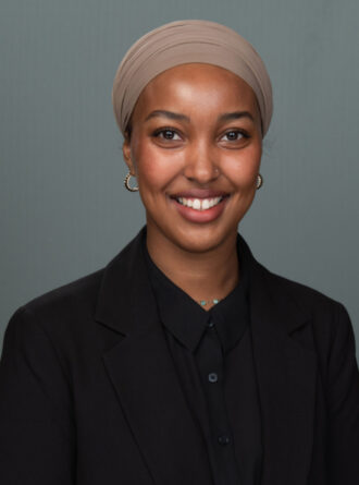 Image of Muna  Mohamed , the Tri-Chair of Student Ad Summit 